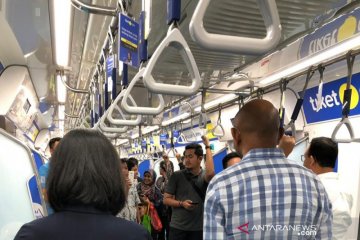 MRT beroperasi normal kembali, 3.410 orang dievakuasi