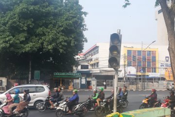 Pemadaman listrik tidak ganggu pengamanan lalu lintas Jakarta Pusat