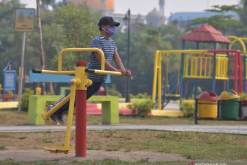 Asap Karhutla bertahan di Pekanbaru