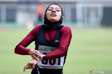 Agustina Manik melesat pada nomor 1.500 meter senior