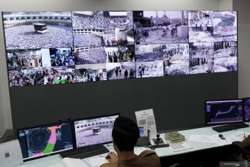 Mengintip ruang kendali keamanan di Masjidil Haram