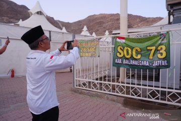 Spanduk KBIH di Mina dicabut dan dilarang