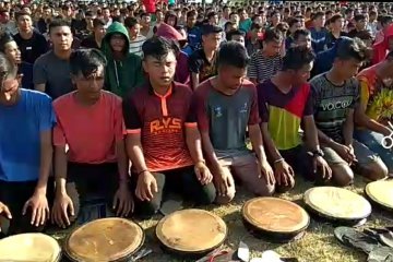 2.019 penari rapai geleng sambut HUT RI ke-74 di Aceh