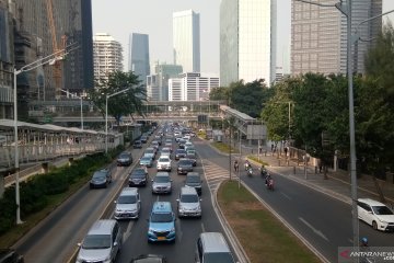 Kualitas udara di Jakarta Selasa siang kembali tidak sehat