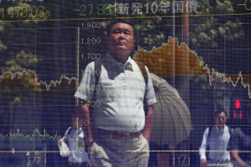 Saham Tokyo naik tajam didukung Wall Street, hasil pemilihan Inggris