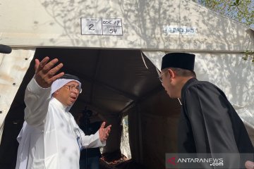 Amirul Hajj tinjau kesiapan tenda di Arafah