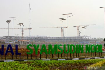 Progres proyek Bandara Syamsudin Noor