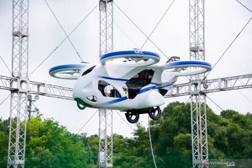 NEC Corporation demonstrasikan prototipe mobil terbang listrik