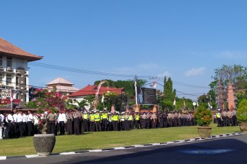 610 personel polisi untuk pengamanan Kongres V PDIP di Bali