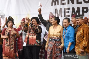 Perayaan 20 tahun Aliansi Masyarakat Adat Nusantara