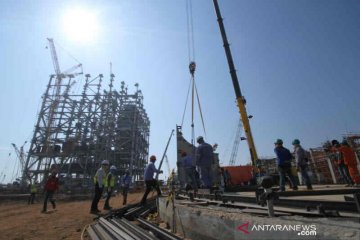 Proges pembangunan PLTU 2 Cirebon capai 55 persen