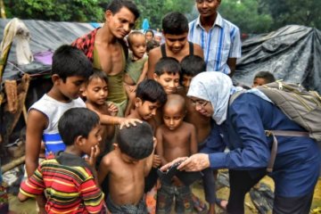 Empat bocah Rohingya tewas dalam ledakan ranjau darat di Rakhine