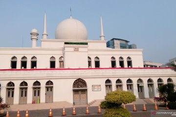 Haedar Nasir isi ceramah shalat Idul Adha di Masjid Agung Al-Azhar