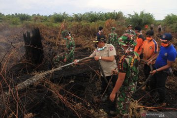 Upaya pemadaman karhutla terus berlangsung