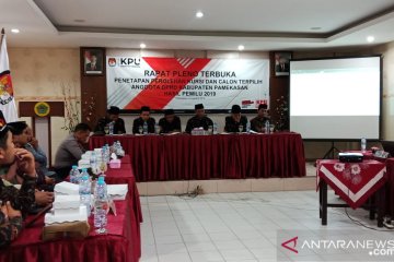 KPU Pamekasan tetapkan caleg terpilih hasil pemilu 2019