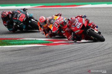 Salip Marquez di tikungan terakhir, Dovizioso juara MotoGP Austria 2019