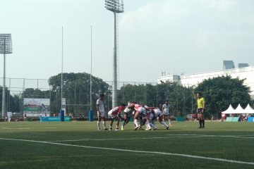 Tim rugbi putra Indonesia tempati peringkat keenam Asian Rugby