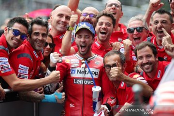 Hasil GP Austria, Dovizioso lanjutkan dominasi Ducati di Spielberg