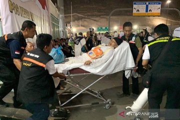 Jamaah Indonesia sakit karena dehidrasi dan kelelahan