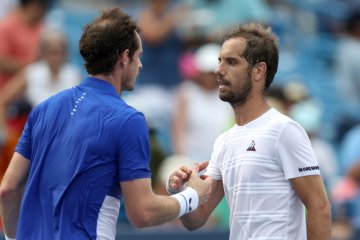 Kembali main tunggal, Murray menyerah di tangan Gasquet