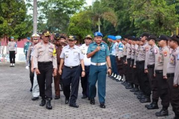 Polres Tanjungpinang gelar apel terpadu penanganan karhutla