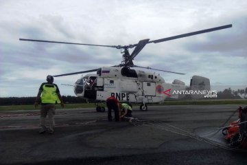 Helikopter BNPB sudah siram air 500 ton lebih dari udara di Aceh