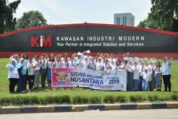Peserta SMN 2019 kunjungi PT Kawasan Industri Modern