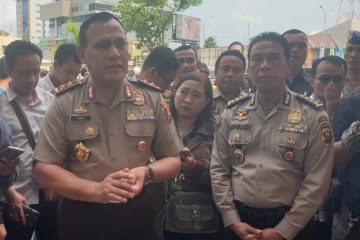 Polda Sumsel tangkap empat tersangka pembakar lahan