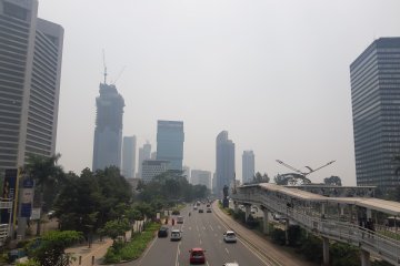 Jakarta jadi kota terpolusi di dunia Kamis siang ini