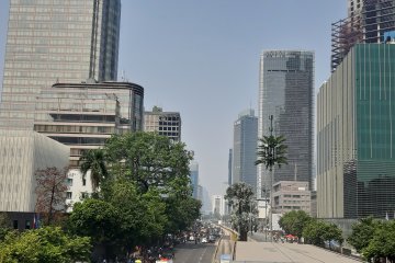 Kamis pagi, kualitas udara Jakarta sudah tidak sehat