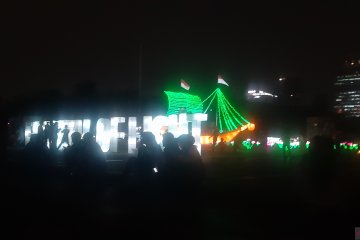 Jelang HUT RI, ada "Festival of Light" di Monas