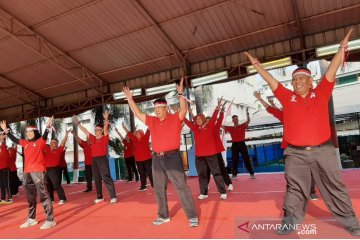 Warga binaan Lapas Cipinang ikut pecahkan rekor MURI tari kolosal