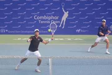 Barki/Ruan melaju ke semifinal Combiphar Tennis Open