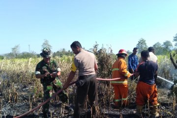 TNI-Polri berhasil padamkan kebakaran lahan di Sumbawa