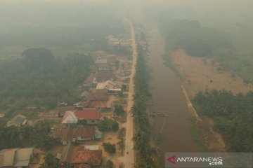 Jambi diselimuti kabut asap