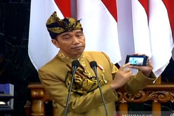 Anggota DPR nilai pidato kenegaraan Jokowi kritik kinerja KPK