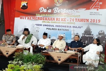 Polres Batang-lintas agama sambut HUT RI