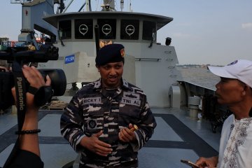KRI Siwar dukung Pangkalan TNI-AL Palembang mencegah penyelundupan