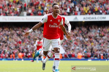 Dua kemenangan awal bikin Arsenal pede songsong Liverpool