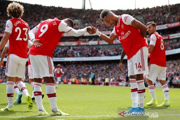 Aubameyang kembali bawa Arsenal menang