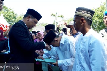 1.715 narapidana di Sulawesi Tengah mendapat remisi