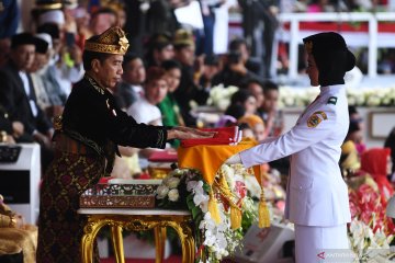 Upacara Peringatan Detik-Detik Proklamasi Kemerdekaan Indonesia ke-74