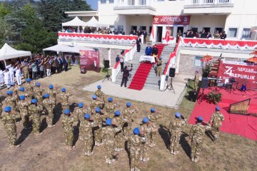 Pasukan UNIFIL semarakkan peringatan HUT RI di KBRI Ankara