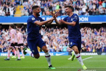 Premier League: Babak pertama Chelsea unggul 1-0 atas Leicester