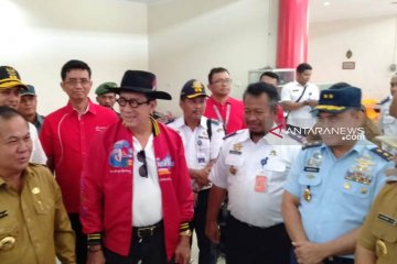 Menkumham tinjau persiapan Bandara Binaka hadapi Sail Nias