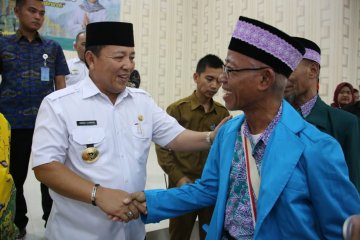 Gubernur Arinal sambut kepulangan jamaah haji Lampung