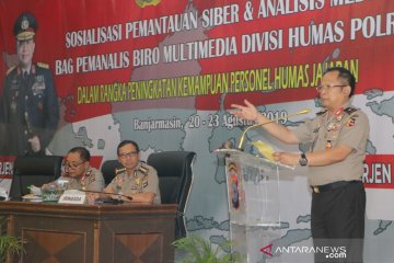 Kemampuan personel Polda Kalsel pantau siber ditingkatkan