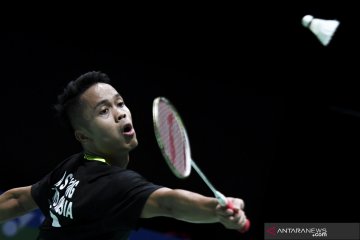 Anthony Ginting lolos ke 16 besar