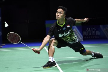 Ginting lolos ke semi final China Open