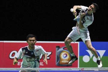 Fajar/Rian atasi hambatan teknis di babak pertama China Open